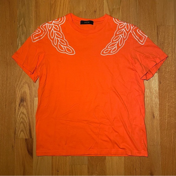 MCM Other - MCM Orange Logo Tee